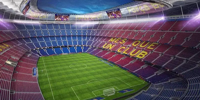 "Mes Que Un Club" - Hơn cả một CLB - Khẩu hiệu được sơn ở Camp Nou